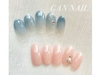 ギャンネイル(GAN NAIL)/月替わりジェル　￥5830～