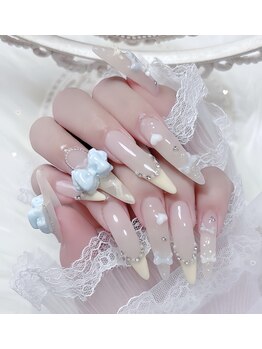 リンネイル 新大久保店(Rin Nail)の写真/[流行など豊富なアートネイルに対応OK/お色は1000色から選べる♪]ハイセンス＋低コスパでネイルが楽しめる