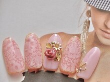 ネイルサロンラグジュアリー 梅田店(LUXURY)/シルエットレース