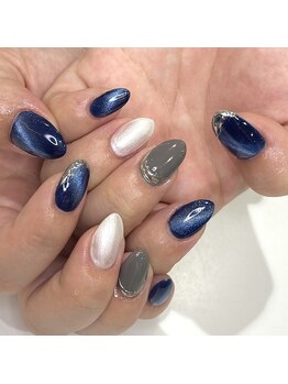 グラマラス プレジール 中野店(glamourous plaisir)/マグネットネイル