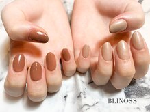 ブリノス(BLINOSS)/秋色ワンカラーネイル☆