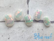 ネイルアンドまつげエクステ ブルーリーフ 四谷三丁目店(Blue Reef)/氷ネイル