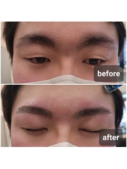 メンズビューティーカフェザパーム 大阪梅田(MEN'S BEAUTY CAFE×THE PERM)/メンズ眉毛Wax＆眉毛パーマ