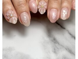 ぷっくりフラワーネイル ¥12280