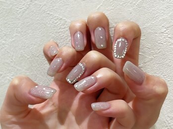 ガレリア エレガンテ 栄店(GALLARIA Elegante)/大人可愛いグレージュラメネイル