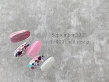 スリー(THREE)/September 2023/nail design