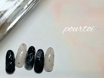 プルトワ(pourtoi)/ブラックネイル