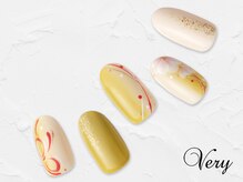 ヴェリー 六本木ヒルズ店(Very)/和柄お花ネイル