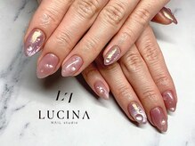 ネイルスタジオ ルキナ(LUCINA)/T-097 うる艶水滴アート