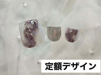 ワンフォアスマイル 北谷店(One for smile)/大理石ネイル×フットジェル