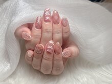 ミキネイルサロン(MiKi Nail Salon)/チェック柄　6980円