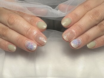 ルミエールサント(lumiere sainte)/定額プレミアム♪紫陽花ネイル