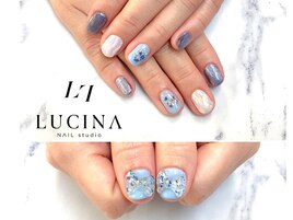 s-172 押し花リボンネイル