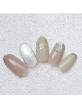 ネイルサロン アリイ(Alii)/4月定額デザイン