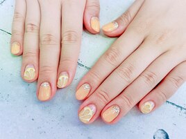レモンデザインネイル