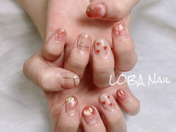ローバ(LOBA)/チェックネイル