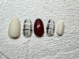 チェックネイル