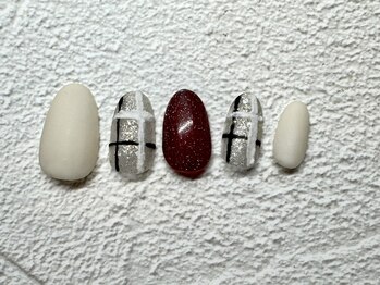 プピル(PUPIL)/チェックネイル