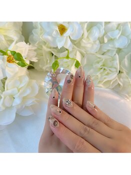 コスモス(cosmos)/マーブルネイル