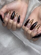 ティンク 横浜店(Tink)/秋っぽお持ち込みデザインネイル