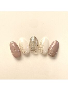 Nail & Eye Basic 川越店【パラジェル/フィルイン/ネイルスクール併設店】/マンスリー定額トレンドデザイン