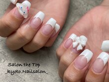 サロン ザ トップ(Salon the Top)/深め白フレンチ