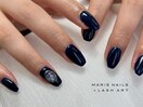 ￥5500～ ワンカラーネイル0611b
