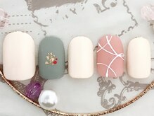 シェリー(Cherie)/バレンタインネイル