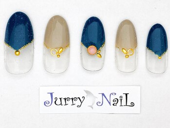 ジュリーネイル 所沢店/変形フレンチネイル