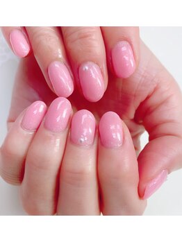 ネイルサロン ティアラリュクス 市川北口店(Tiara Luxe)/ピンクネイル