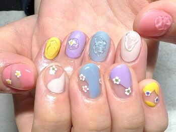 ボーホーネイルズコレクション(BOHO NAILS COLLECTION)/HAND:やり放題コース10000円