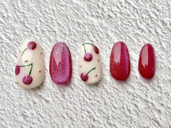 プピル(PUPIL)/サクランボネイル