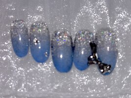 定額ネイル8800円フラッシュ有