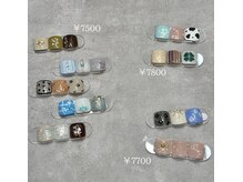 ネイルアンドアイラッシュスタジオ シュシュ(chouchou)/フットネイル親指アート¥7500～