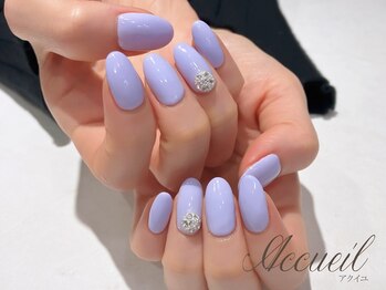 アクイユ 銀座店(ACCUEIL)/ラベンダーワンカラー★
