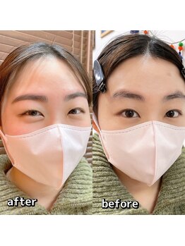 ブラッシュ バイ オトナ 相模原(BRUSH by 0107)/《大学生》まつげパーマ&美眉