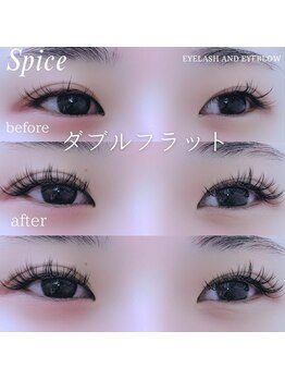 スパイス 梅田茶屋町店(Spice)/ダブルフラットラッシュ