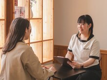 グラシア 刈谷店(GRACIA)の雰囲気（お客様のご要望をしっかり聞かせて頂くカウンセリング♪）