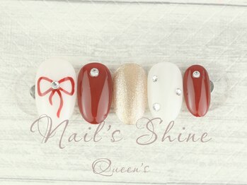 ネイルズシャインクイーンズ(nail's Shine Queen's)/上品トレンドアート