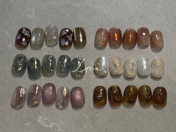 リュア(Luea)の写真/シンプル、だけど華やかに。そんなわがままが叶うサロン【サンプルニュアンス￥9900】