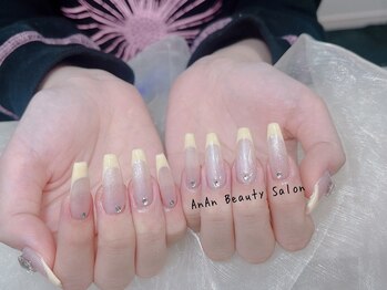 アンアンビューティーサロン(AnAn Beauty Salon)/【チップ】長さ出しフレンチ