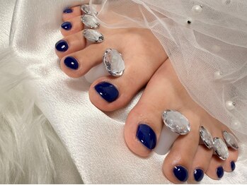 ベルネイル(Belle Nail)の写真/季節問わず足元のおしゃれも楽しめる☆ワンカラーからやり放題まで豊富なメニューをご用意しています♪