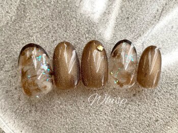 ウィスプ(WHISP)/カフェラテネイル/パラジェル