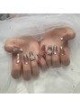 ナビネイル 茨木市店(NABI NAIL) ネイル/長さだし/フィルイン/持ち込み/マグネット/ワンカラー