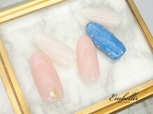アンベリール 横浜店(Embellir)/(884)デニム柄ネイル