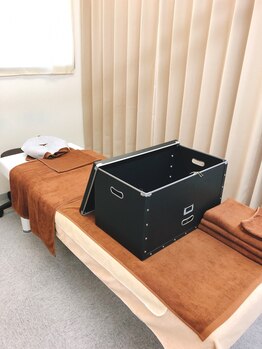 ほぐしや 四谷三丁目店/お荷物入れも準備◎【四谷】