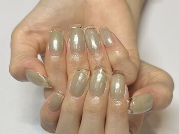 ゴッダスネイル(GODDESS NAIL)/クリアフレンチ