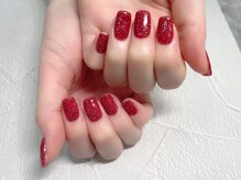 ミアネイル 越谷店(mia nail)/パラジェルベース施術写真