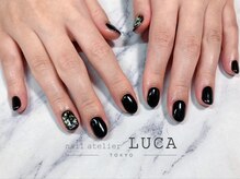ネイルアトリエルカ(nail atelier LUCA)/M-861　ホイルニュアンスネイル