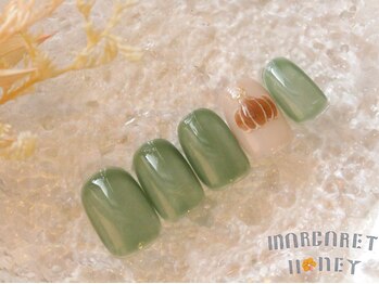 マーガレットハニー 本八幡/ハロウィンかぼちゃネイル